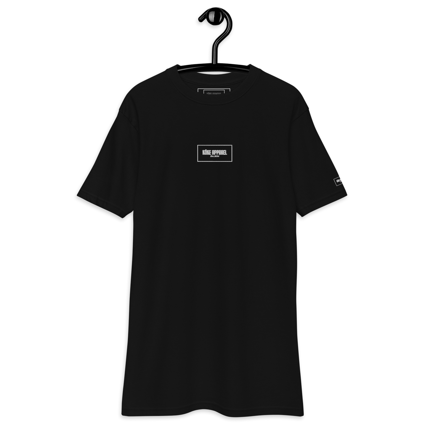 KÖKE apparel brand premium Men's T-shirt in Black
